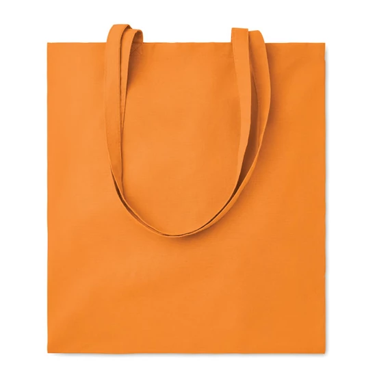 COTTONEL COLOUR + - Pamut bevásárlótáska, 140 g - Narancssárga