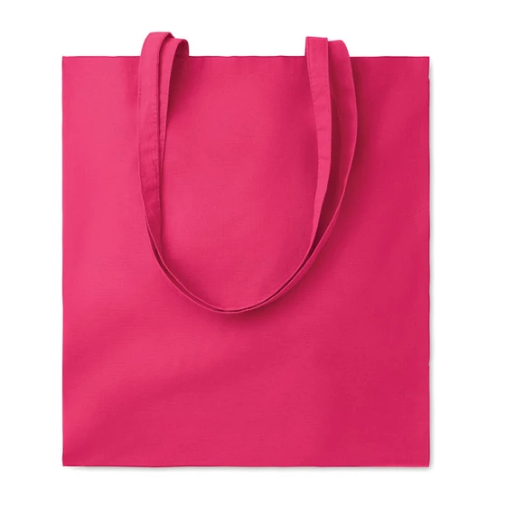 COTTONEL COLOUR + - Pamut bevásárlótáska, 140 g - Fukszia