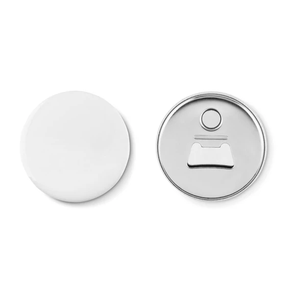 PIN OPENER - Hűtőmágnes és üvegnyitó - Matt Ezüst
