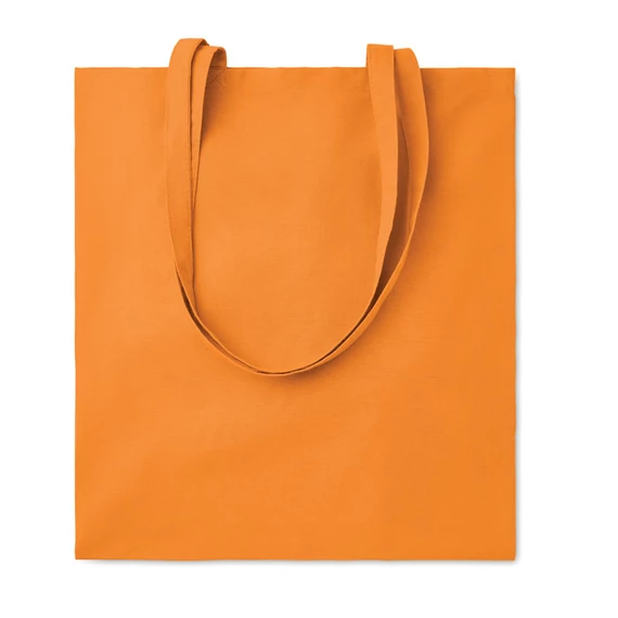 COTTONEL COLOUR ++ - Pamut bevásárlótáska, 180 g - Narancssárga