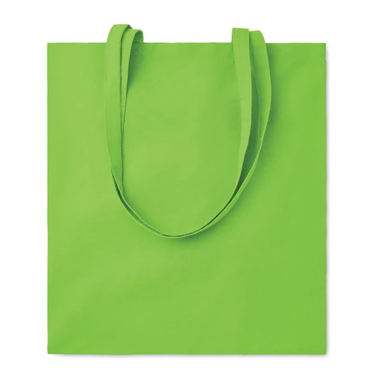 COTTONEL COLOUR ++ - Pamut bevásárlótáska, 180 g - Lime