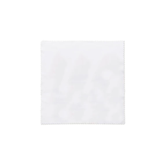 RPET CLOTH - RPET törlőkendő, 13x13 cm - Fehér