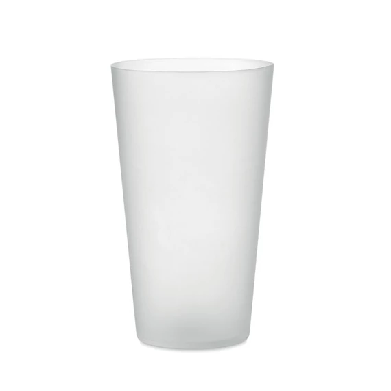 FESTA LARGE - Többsz haszn rend.pohár 500ml - Áttetsző Fehér