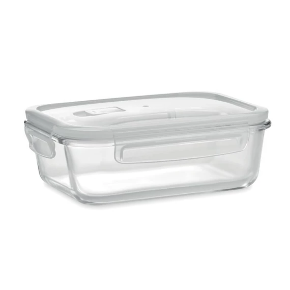 PRAGA LUNCHBOX - Üveg uzsonnás doboz, 900 ml - Áttetsző