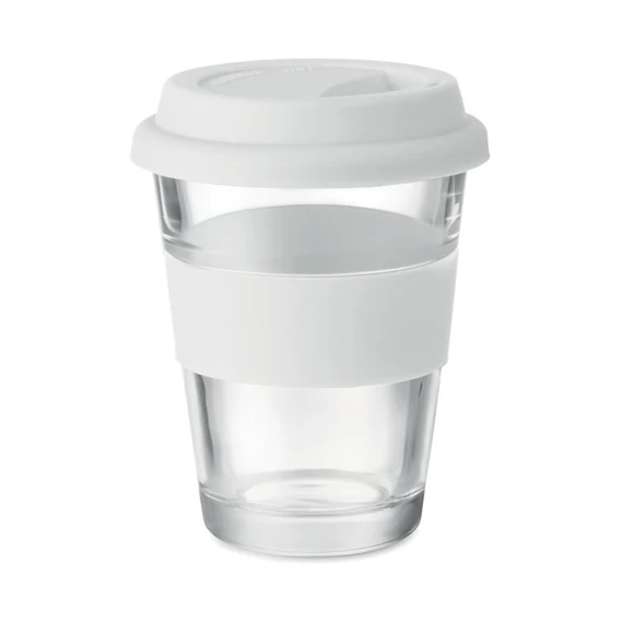 ASTOGLASS - Üveg pohár, 350 ml - Fehér