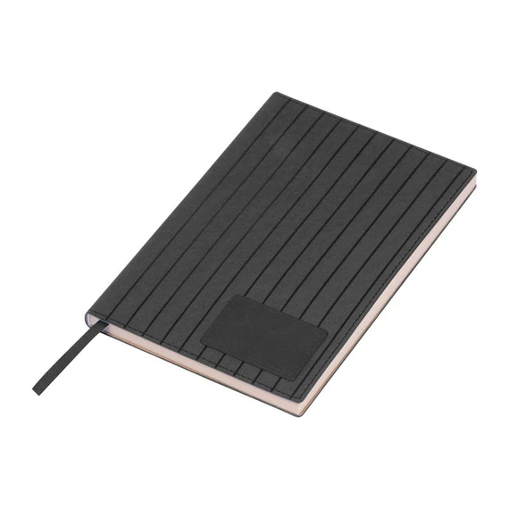 A5 PU borítású Stripes jegyzetfüzet