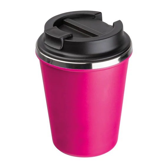 Duplafalú acél ivópohár, 350ml