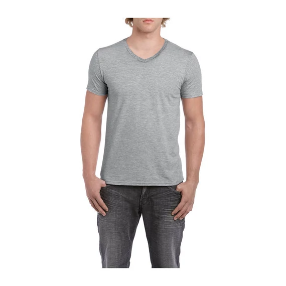 SOFTSTYLE® FELNŐTT V-NYAKÚ PÓLÓ