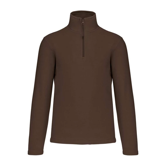 ENZO - ZIP NECK MICROFLEECE JACKET