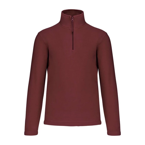 ENZO - ZIP NECK MICROFLEECE JACKET
