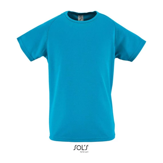 SOL’S SPORTY KIDS RAGLAN-SLEEVED T-SHIRT