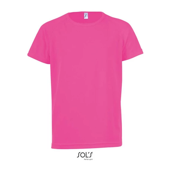 SOL’S SPORTY KIDS RAGLAN-SLEEVED T-SHIRT