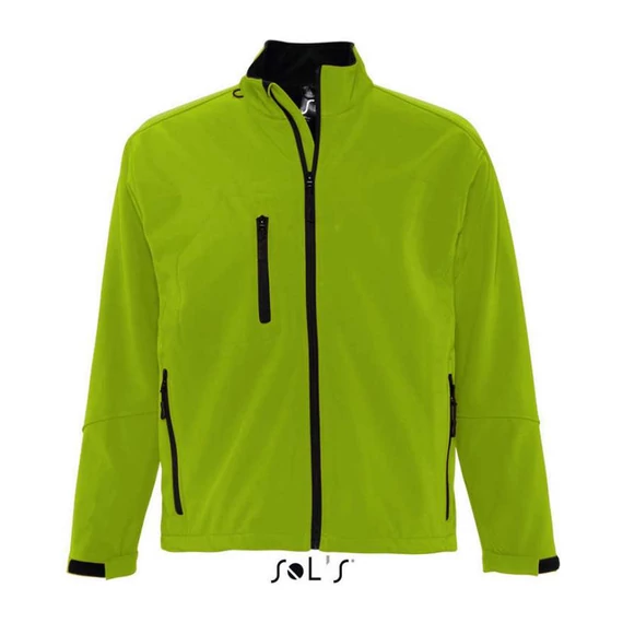 RELAX MEN'S SOFTSHELL ZIPPED JACKET