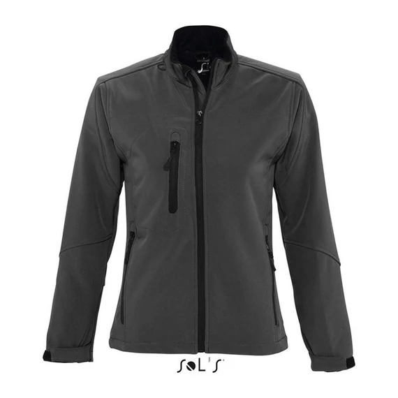 ROXY WOMEN'S SOFTSHELL ZIPPED JACKET