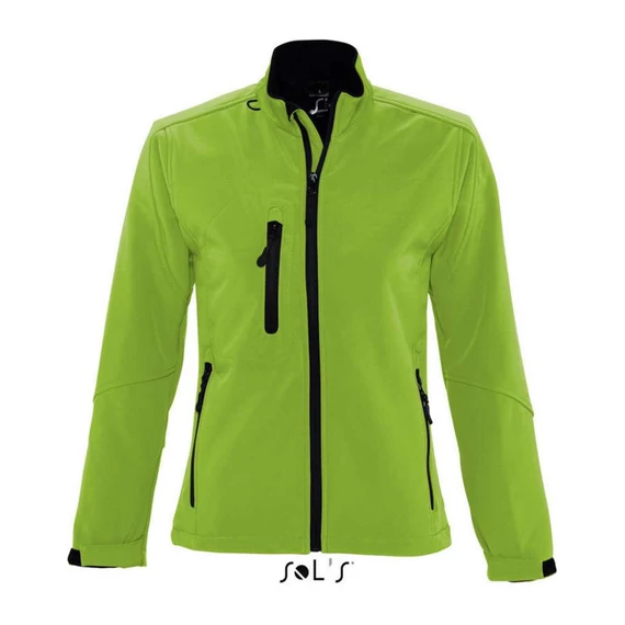 ROXY WOMEN'S SOFTSHELL ZIPPED JACKET