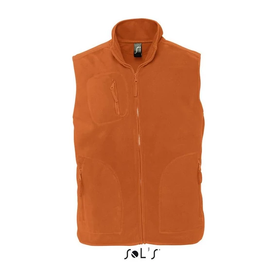 NORWAY UNISEX SLEEVELESS FLEECE CARDIGAN