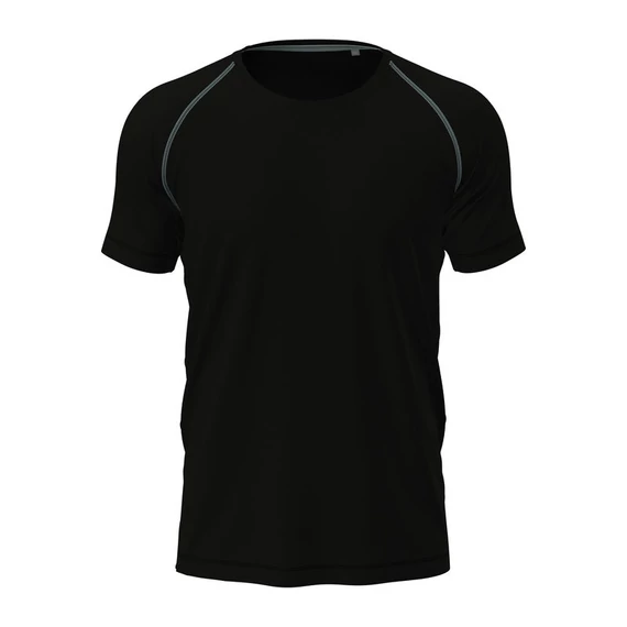 Mesh Team Raglan Uniszex Póló