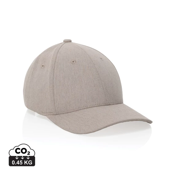 Milo AWARE™ újrah. heather 6 paneles baseball sapka, 200 gr