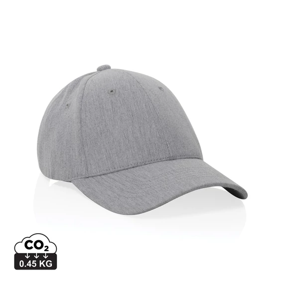 Milo AWARE™ újrah. heather 6 paneles baseball sapka, 200 gr