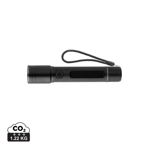 Gear X RCS újrahaszn. alumínium USB újratölthető zseblámpa