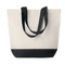 KLEUREN BAG - Vászon strandtáska, 280 g - Fekete