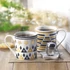 Kép 5/6 - UNIQUE - Bögre, mini tányér és teatojás - Többszínű