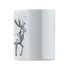 Kép 6/6 - FESTIMUG - Karácsonyi kerámia bögre 300ml - Fekete