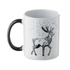 Kép 1/6 - FESTIMUG - Karácsonyi kerámia bögre 300ml - Fekete