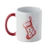 Kép 4/6 - FESTIMUG - Karácsonyi kerámia bögre 300ml - Piros