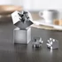 Kép 5/6 - KUBZLE - 3D fém kirakó játék - Matt Ezüst