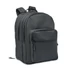 Kép 1/6 - VALLEY BACKPACK - 300D RPET laptop hátizsák - Fekete