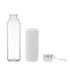Kép 5/6 - EBOR - Újrahaszn. üveg palack 500 ml - Bézs