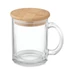 Kép 1/6 - CELESTIAL - Újrahaszn. üveg bögre 300 ml - Áttetsző