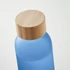 Kép 6/6 - ABE - Matt üveg palack 500 ml - Áttetsző Kék