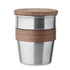 Kép 1/6 - WALNUT - Szimplafalú pohár 350 ml - Matt Ezüst