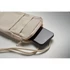 Kép 4/4 - MOBIBOLSA - Keresztpántos telefon tartó - Bézs