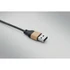 Kép 4/5 - CABOO - 60W-os töltőkábel - Fa