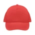 Kép 4/5 - BICCA CAP - Biopamut baseball sapka - Piros