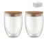 Kép 1/4 - TIRANA SET - 2 db 350 ml-es pohár készlet - Áttetsző