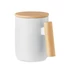 Kép 1/4 - MAJEST - Porcelán bögre fedéllel 380 ml - Fehér