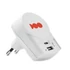 Kép 6/6 - EURO USB CHARGER A/C - Skross Európa USB töltő (AC) 27W - Fehér