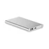 Kép 1/5 - POWERFLAT - 4000 mAh alumínium powerbank - Matt Ezüst