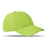 Kép 1/2 - BASIE - 6 paneles baseball sapka - Lime