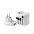 Kép 1/6 - PRO WORLD & USB - PRO Világ&USB 3 pólusú - Fehér