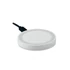 Kép 1/6 - WIRELESS PLATO - Kerek vezeték nélküli töltő 5W - Fehér