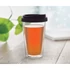 Kép 6/6 - BIELO TUMBLER - Hőálló üveg pohár, 350 ml - Fekete