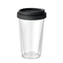 Kép 1/6 - BIELO TUMBLER - Hőálló üveg pohár, 350 ml - Fekete