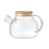Kép 1/6 - MUNNAR - Hőálló üveg teás kancsó 850ml - Áttetsző