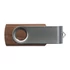 Kép 4/4 - Twist USB Stick with dark wood cover 8GB