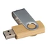 Kép 1/4 - Twist USB Stick with medium wood cover 8GB